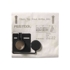 FIS-CT 44 SP VLIES/5 SACCHETTO FILTRO per CT 44 cod. 456874