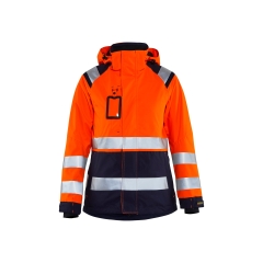 490419875389 GIACCA GUSCIO HIGH VIS DONNA ARANCIONE/BLU MARINO