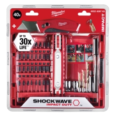 SET 40pz AVVITATURA E FORATURA SHOCKWAVE + CUTTER cod. 4932459763