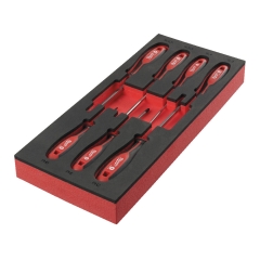 SCREWDRIVER SL SET FOAM INSERT - 7 PC SET DI GIRAVITI IN MODULO MORBIDO cod. 4932492395