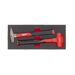 ENGINEER AND DEAD BLOW HAmmER SET FOAM INSERT - 2 PCS SET DI MARTELLI IN MODULO MORBIDO cod. 4932493253