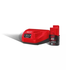 M12 NRG-201 ENERGY KIT 12V 2,0 AH COMPOSTO DA: M12 B2 1 BATTERIA M12? 2.0 Ah + C12 CARICABATTERIE M12 cod. 4933451900