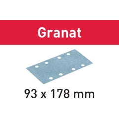 FOGLI DI LEVIGATURA 93 mm x 178 mm PER STUCCO, RIEMPITIVO, VERNICI