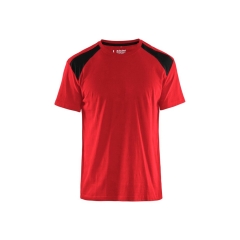 BLAKLADER T-SHIRT 33791042 COLORE ROSSO/NERO