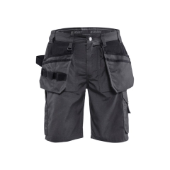 152618459899 PANTALONCINI LEGGERI ARTIGIANO GRIGIO SCURO/NERO