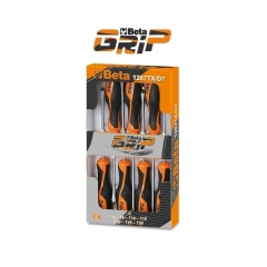 1267TX/D7 SERIE DI 7 CHIAVI MASCHIO CON IMPUGNATURA PER VITI CON IMPRONTA TORX cod. 012670307