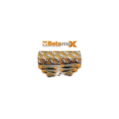 1299PZ/S6 SERIE DI 6 GIRAVITE PER VITI CON IMPRONTA A CROCE POZIDRIV-SUPADRIV cod. 012990306