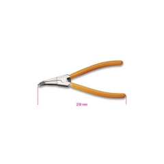 1458 PINZA PER ANELLI ELASTICI DI SICUREZZA SP PER ALBERI 30-100 mm cod. 014580001