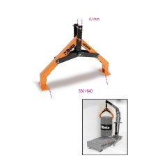 3025/PF PINZA PER LA MOVIMENTAZIONE DEI FUSTI? A: 550cod.640 mm B: 70 mm cod. 030250011