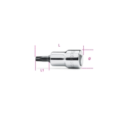 910TX CHIAVE A BUSSOLA MASCHIO PER VITI CON IMPRONTA TORX