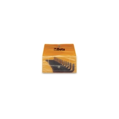 97TX/B13 SERIE DI 13 CHIAVI MASCHIO PIEGATE PER VITI CON IMPRONTA TORX (art. 97TX) IN BUSTA cod. 000970650