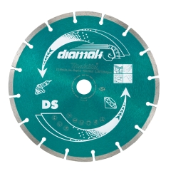 DISCO DIAMANTATO A SETTORI DIAMAK DIAMETRO 115 mm FORO 22,23 mm SPESSORE SEGMENTO 8 mm cod. D-61123