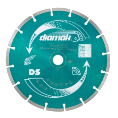 DISCO DIAMANTATO A SETTORI DIAMAK DIAMETRO 125 mm FORO 22,23 mm SPESSORE SEGMENTO 8 mm cod. D-61139