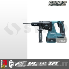 DHR243Z TASSELLATORE A BATTERIA 18V ATTACCO SDS-Plus 24 mm SENZA BATTERIA E CARICABATTERIA