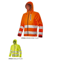 702.170687_97034 SOFTSHELL HV 20471:2013 3 GIALLO FLUO ISO20471