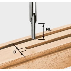 HS S8 D 5/12 FRESE PER SCANALATURE per OF 900, OF 1000, OF 1010, OF 1010 R, OF 1400, OF 2000, OF 2200