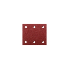 CARTA ABRASIVA PREFORATA CON VELCRO 114 X 102 mm