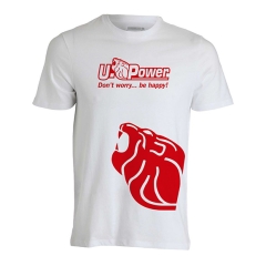 T-SHIRT BIANCA LOGO UPOWER TAGLIA UNICA