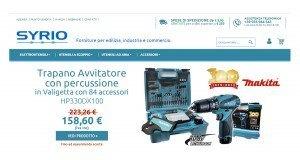 Scopri le promozioni Makita sull'e-shop Syrio